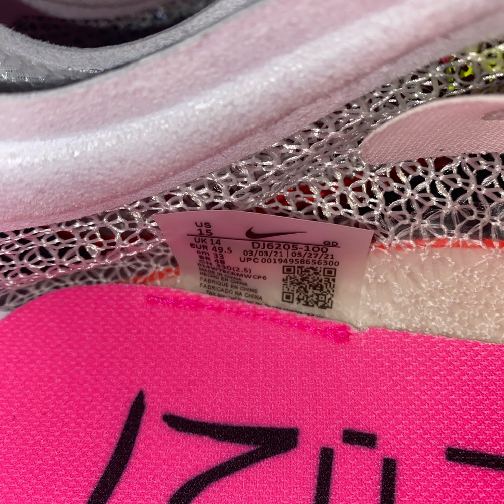 Nike Air Zoom Victory FK Rawas IOU’s Tokyo Track & Field Size 15 DJ6205-100 - Picture 10 of 10